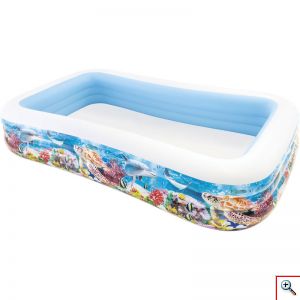 INTEX® Μεγάλη Φουσκωτή Πισίνα Family Swim Center Premium