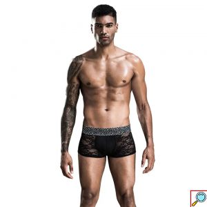 Σέξι Ανδρικό Εσώρουχο - Μποξεράκι με Floral Δαντέλα - Sexy Men's Boxer One Size