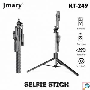 Selfie Stick με Τρίποδο και Bluetooth 160cm Jmary 3 σε 1 Tripod για TikTok και Vlogging