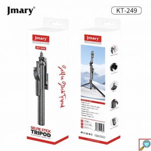 Selfie Stick με Τρίποδο και Bluetooth 160cm Jmary 3 σε 1 Tripod για TikTok και Vlogging