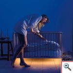 Σετ 2 Τεμαχίων Αυτοκόλλητες Ταινίες LED, 2x 120 cm, 2.8W με Αισθητήρες Κίνησης & Προγραμματισμό Χρόνου Απενεργοποίησης, 260 Lumens, OEM