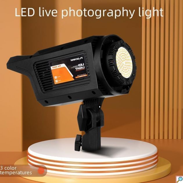 Σετ Επαγγελματικού Φωτισμού LED με Soft Light Ball & Τρίποδο 2.8 m – Plokama