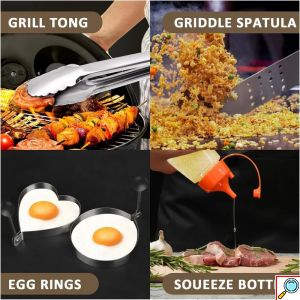 Σετ Εργαλείων BBQ σε Θήκη - 40 Τεμαχίων