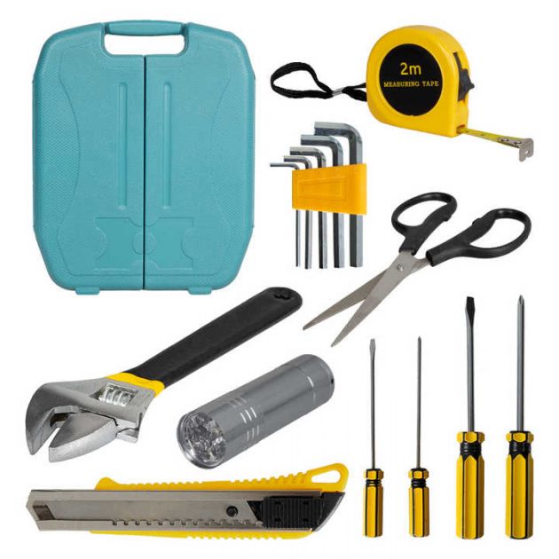 Σετ Εργαλειοθήκη με Διάφορα Εργαλεία Χειρός - 27 Τεμάχια