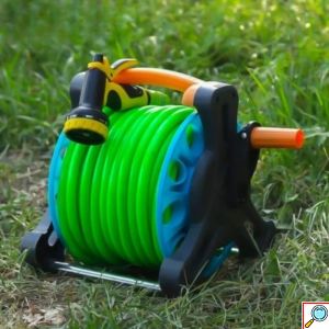 Σετ Καρούλι με Λάστιχο Ποτίσματος 20m & Πιστόλι 7 Θέσεων