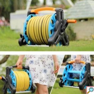 Σετ Καρούλι με Λάστιχο Ποτίσματος 20m & Πιστόλι 7 Θέσεων