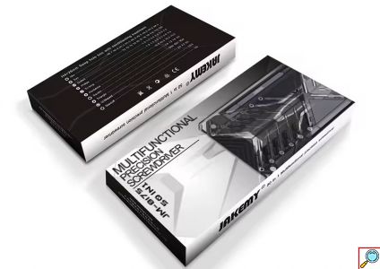 Σετ Κατσαβιδιών Ακριβείας 50 Τεμαχίων με Μαγνητική Λαβή & Σκληρή Θήκη - JAKEMY