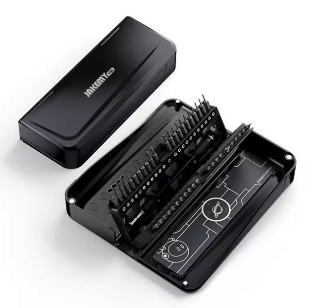 Σετ Κατσαβιδιών Ακριβείας 47 Τεμαχίων Jakemy με Κασετίνα CR-V 