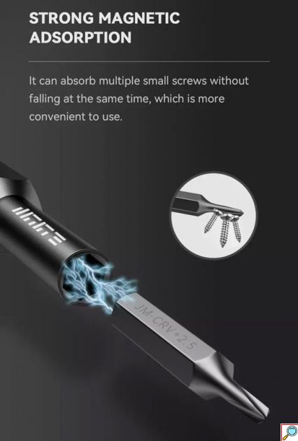 Σετ Κατσαβιδιών Ακριβείας 47 Τεμαχίων Jakemy με Κασετίνα CR-V 