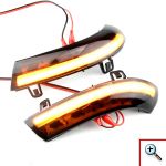 Σετ LED Ανταλλακτικά Φλας Καθρεπτών με Εφέ Κίνησης για VolksWagen Golf 5 / Golf 5 plus / Jetta / Passat (2001-2011), 2 τεμ. OEM