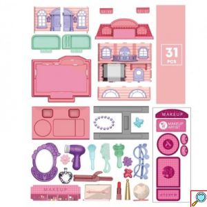 Παιδικό Παιχνίδι Σετ Σπίτι-Δωμάτιο Μακιγιάζ