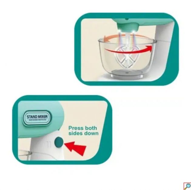 Σετ Παιχνιδιού Μικροσυσκευών Κουζίνας – Μίξερ για Παιδιά 3+ Ετών