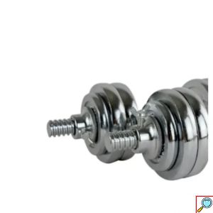 Σετ Aλτήρες & Μπάρα 50kg σε Βαλίτσα 152cm - Ρυθμιζόμενα Βάρη Dumbell Set GL-24221