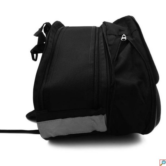 Σετ 2 Universal Επεκτεινόμενα Σαμάρια - Πλαϊνές Βαλίτσες Μηχανής / Μοτοσυκλέτας 36 - 58L με Αδιάβροχο Κάλυμμα - 600D Oxford Fiber Μαύρο