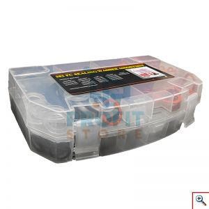 Σετ Συνθετικές Ροδέλες & O-RING Πολλαπλών Χρήσεων, 382 τχ, με Θήκη Μεταφοράς - Αποθήκευσης, Ιδανικό για Ερασιτέχνες & Επαγγελματίες