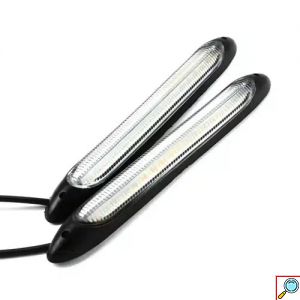 Σετ Universal LED Φώτα Ημέρας και Βηματικά Φλάς Αυτοκινήτου 16cm 2τμχ