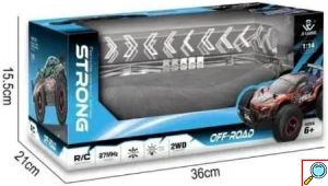Τηλεκατευθυνόμενο Αυτοκίνητο Off Road 1:14 27MHz με Φώτα και Χειριστήριο 