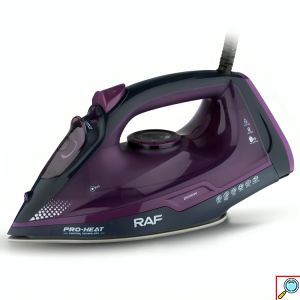 RAF Ηλεκτρικό Σίδερο Ατμού 2600W με Αντικολλητική Πλάκα