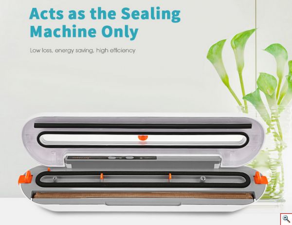 Επαγγελματική Επαναφορτιζόμενη Συσκευή Αεροστεγούς Σφραγίσματος Τροφίμων - Vacuum Food Sealer XinBaoLong