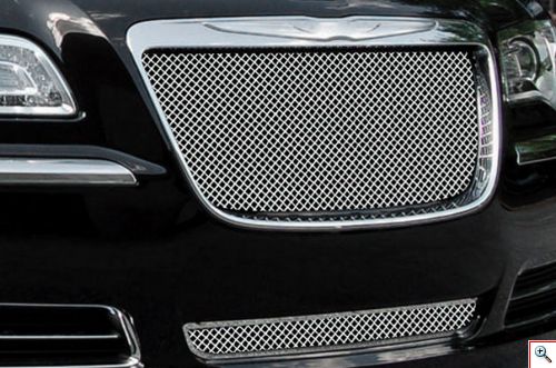 Διακοσμητική Σίτα Αλουμινίου Προφυλακτήρα - Ποδιάς Αυτοκινήτου 100x33εκ Ασημί