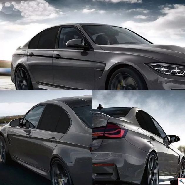 SIDESCREEN - Πλευρικά Καθολικά Καλύμματα Παραθύρων Αυτοκινήτου, Ελαστικά & Ευέλικτα για Εύκολη Εγκατάσταση Φιμέ