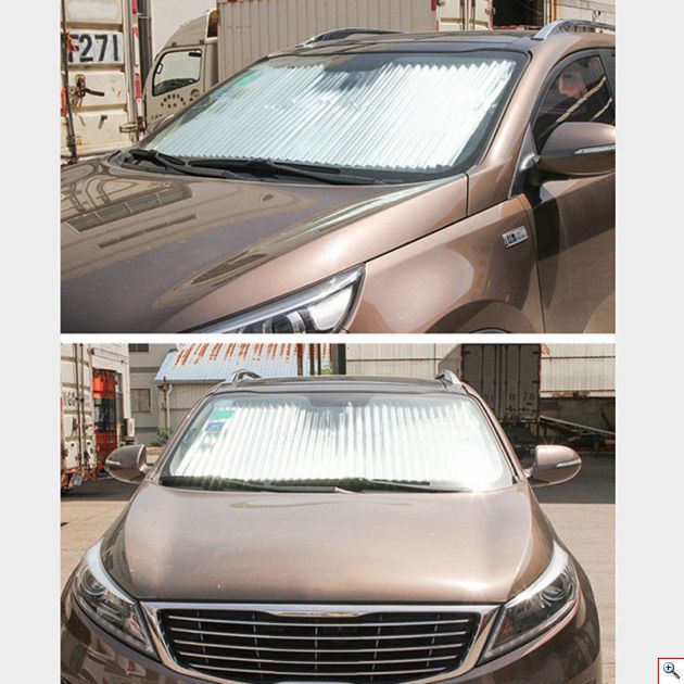 Σκίαστρο - Ηλιακή Προστασία Αυτοκινήτου Συρόμενο (Κουρτίνα) 40x155cm