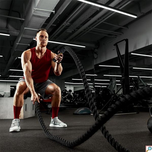 Σχοινί Προπόνησης Crossfit 9m AMILA Battle Rope NS