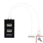  Combo Usb Hub 2 Θέσεων, Card Reader και Φορτιστής για iPhone & iPad