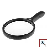 Μεγάλος Μεγεθυντικός Φακός Χειρός 138mm x1,8 με Ισχυρό Led Φωτισμό 