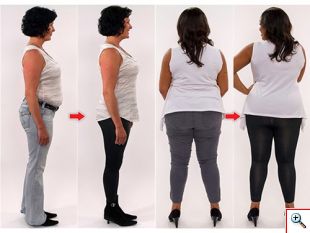Τζιν Κολάν Slim N Lift Caresse Jeans.