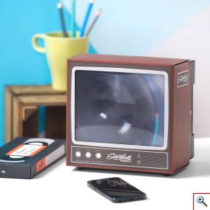 Retro Smartphone Magnifier Stand για να Μεγεθύνετε την Οθόνη του Κινητού σας