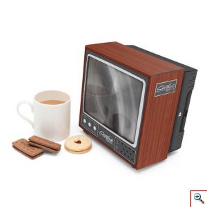Retro Smartphone Magnifier Stand για να Μεγεθύνετε την Οθόνη του Κινητού σας