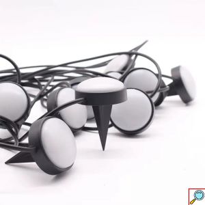 Smart Αδιάβροχα LED RGB Φωτάκια Εξωτερικού Χώρου IP67 - 15 Καρφωτά Προβολάκια 12W
