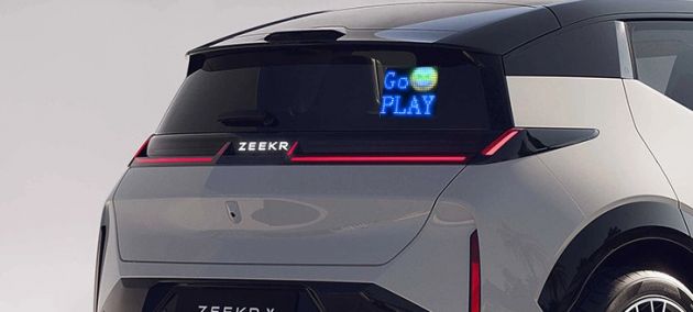 Smart LED Pixel Οθόνη Αυτοκινήτου με Βεντούζα Στήριξης 32x32cm