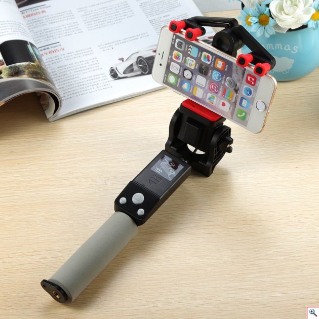 Έξυπνο Περιστρεφόμενο 360° Selfie Stick με Ενσωματωμένα Κουμπιά & Bluetooth - Smart Rotation Selfie Stick iPhoto