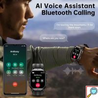 Bluetooth Smartwatch –Αδιάβροχο Ρολόι με Έγχρωμη Οθόνης Αφής Οξύμετρο Βηματομετρητή Θερμιδομετρητή Πιεσόμετρο Παρακολούθηση Ύπνου Μπλε