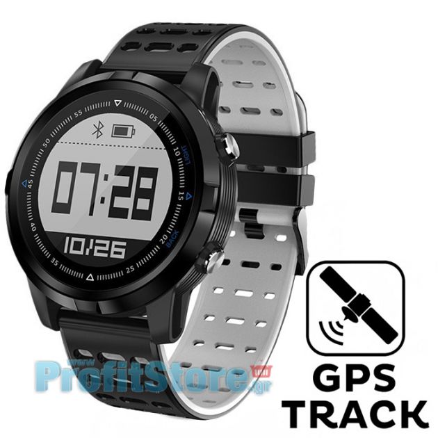 GPS Smart Watch Αδιάβροχο Αθλητικό Ρολόι με Μετρητή Καρδιακών Παλμών, Απόστασης, Βημάτων, Θερμίδων & Ύπνου, Αθλητικές Δραστηριότητες & Ειδοποιήσεις Κινητού - Activity Tracker