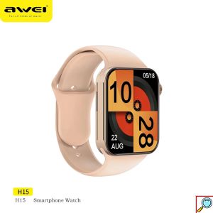 Αδιάβροχο Έξυπνο Ρολόι - Smartwatch με Bluetooth, Παλμογράφο, Βηματομετρητή και Music Player - Awei