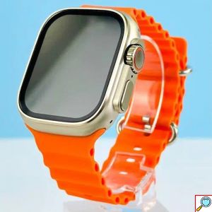 Bluetooth Smart Watch - Έξυπνο Αδιάβροχο Ρολόι με Οθόνη Αφής, Φωνητικό Έλεγχο, Οξύμετρο, Βηματομετρητή, , Πιεσόμετρο, Παρακολούθηση Ύπνου και Καρδιακών Παλμών BK9-ULTRA2 