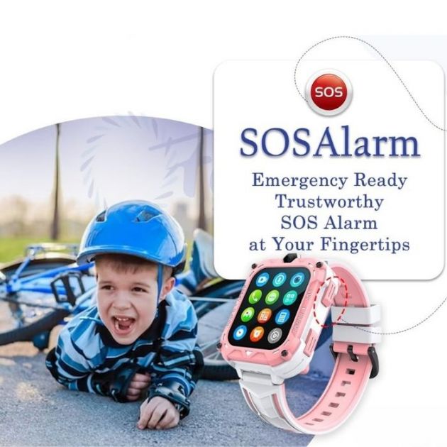 Smartwatch για Παιδιά με Παρακολούθηση GPS, Βιντεοκλήσεις & Λειτουργία SOS 