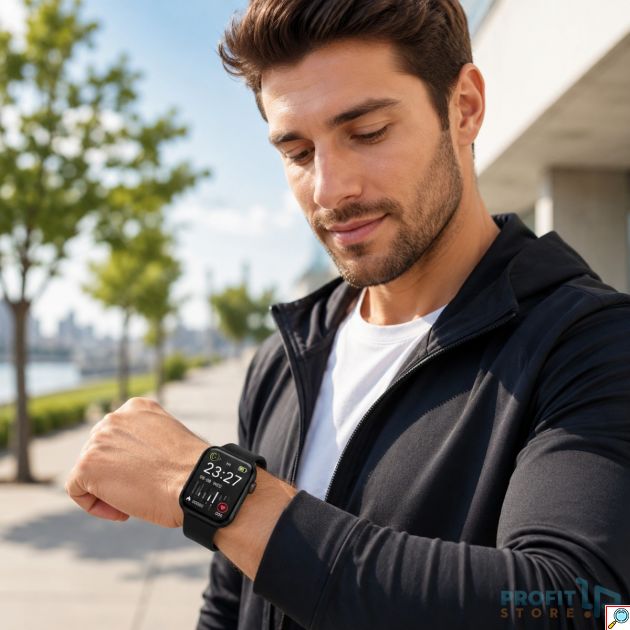 Smartwatch H10 Mini AMOLED – Έξυπνο Ρολόι με Ασύρματη Φόρτιση και Οθόνη Amoled