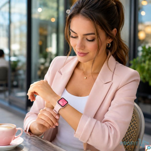 Smartwatch H10 Mini AMOLED – Έξυπνο Ρολόι με Ασύρματη Φόρτιση και Οθόνη Amoled