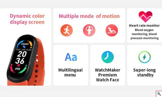 Αδιάβροχο Βιομετρικό Smartwatch Άθλησης Health & Fitness® Daily - Activity Tracker με Μετρητη Καρδιακού Παλμού, Πιεσόμετρο, Οξύμετρο, Ποιότητα Ύπνου, Βηματομετρητή, Θερμιδομετρητή, Χρονόμετρο Smart Band Ρολόι