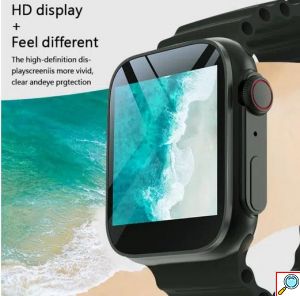 Smartwatch με Παλμογράφο ,Απάντηση Κλήσεων – Μηνυμάτων ,Ειδοποίηση Εφαρμογών και Οθόνη Αφής σε Μαύρο Χρώμα