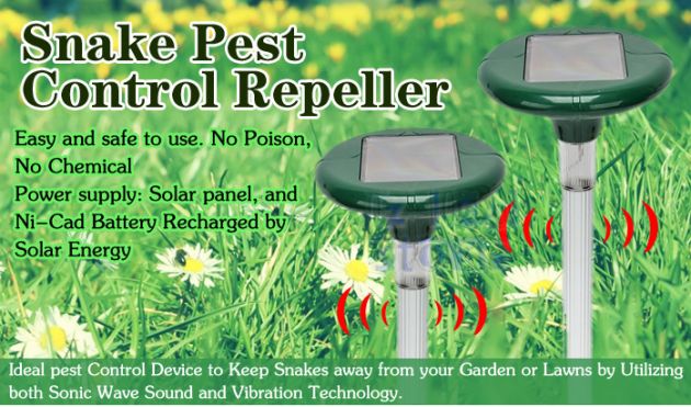 Ηλιακό Απωθητικό Φιδιών - Solar Snake Repeller