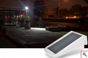 Ηλιακό Φωτιστικό Τοίχου LED 3w Solwa-Y3-01 με Ανιχνευτή Κίνησης Λευκό 6000K Υψηλής Φωτεινότητας 250LM και Χαμηλής Κατανάλωσης 