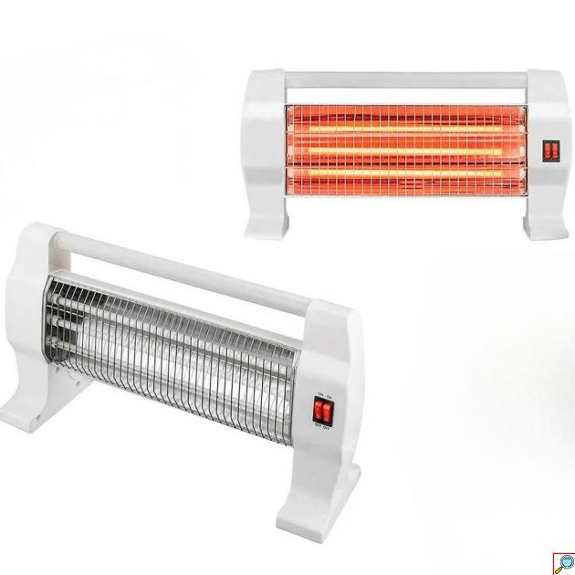 Σόμπα Χαλαζία 1200W Με 3 Ρυθμίσεις Ισχύος Και Λαβή Μεταφοράς
