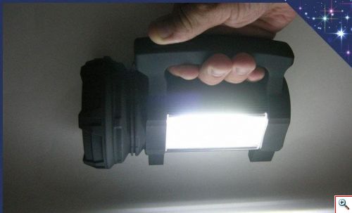 Επαναφορτιζόμενος Φακός Led και Φανάρι Camping SS-5918