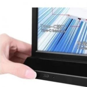 Σταντ Μενού Μορφοποίησης LCD 105 × 210 mm σε Μαύρο Χρώμα- KEJEA
