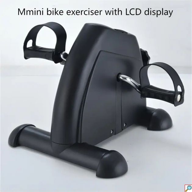 Στατικό Ποδήλατο Γυμναστικής Πεταλιέρα με Ρυθμιζόμενη Αντίσταση με Οθόνη Ενδείξεων LCD & Αντιολισθητικές Βάσεις 35x41x30 cm